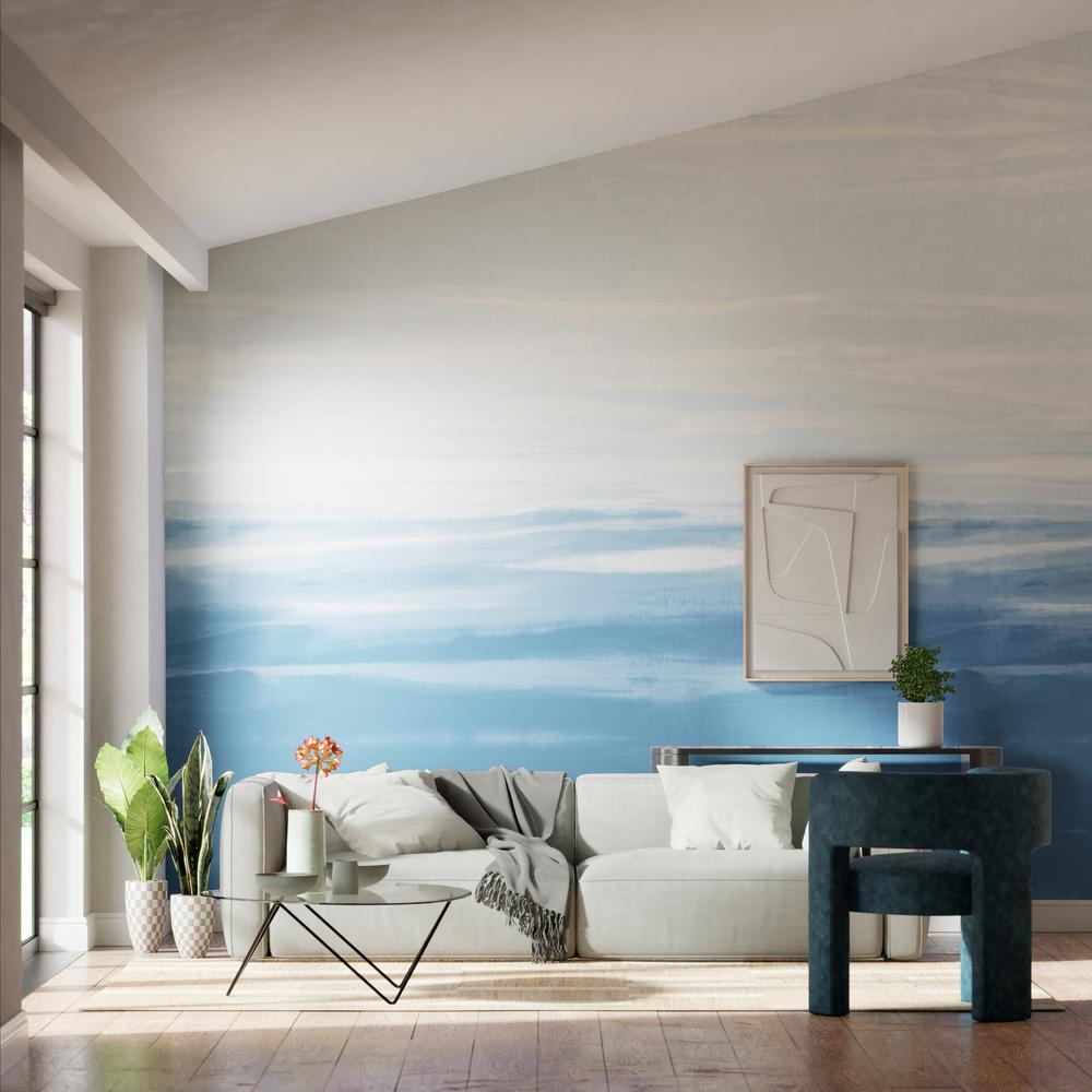 Harlequin Manzara Wild Water/Exhale Wallpaper