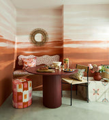 Harlequin Manzara Brazilian Rosewood/Bleached Coral Wallpaper