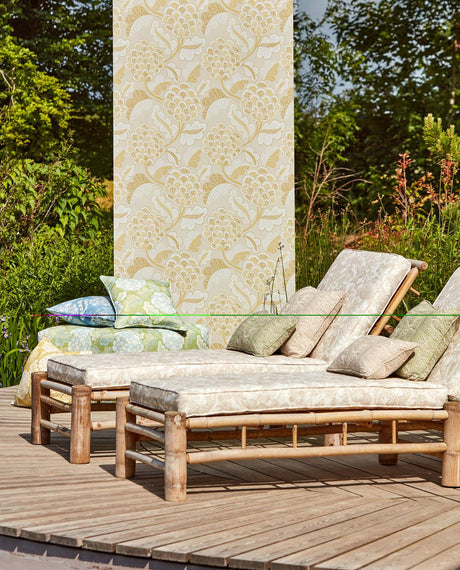 Harlequin Flourish Tree Canopy/Silver Willow Wallpaper