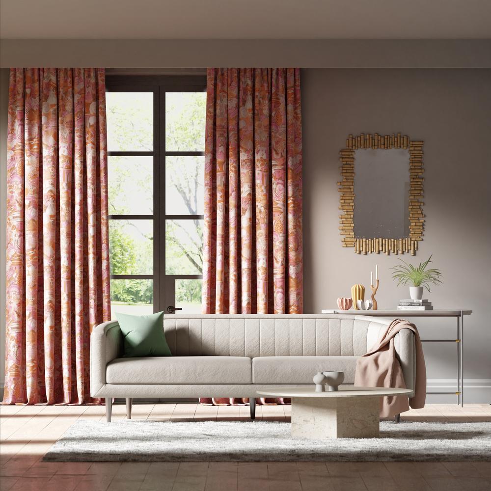 Harlequin Journey of Discovery Paprika/Fuschia/Fig Blossom Fabric