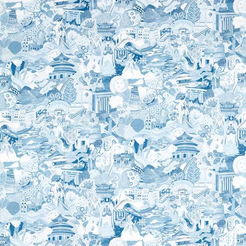 Harlequin Journey of Discovery Wild Water/Exhale Fabric