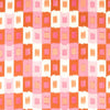 Harlequin Shiruku Paprika/Fuschia/Fig Blossom Fabric