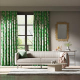 Harlequin Shiruku Emerald/Forest/Silver Willow Fabric