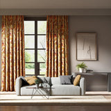 Harlequin Calathea Amber Light/Brazilian Rosewood/Pomegranate/Shiitake Fabric