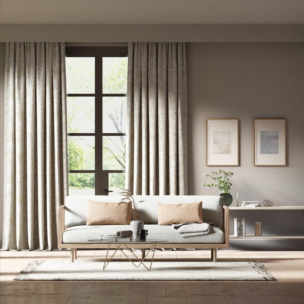 Harlequin Melograno Shiitake/Fig Blossom Fabric