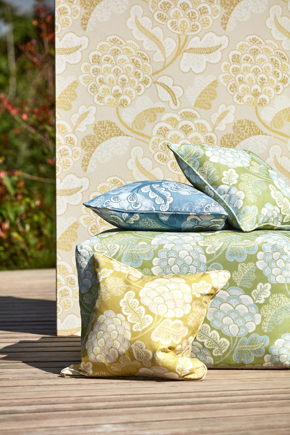 Harlequin Flourish Celestial/Midsummers Eve/First Light Fabric