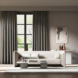 Harlequin Blocks Black Earth/Sketched/Diffused Light Fabric