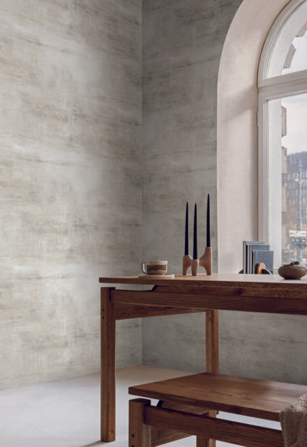 York Silver Salt Flats Silver Wallpaper