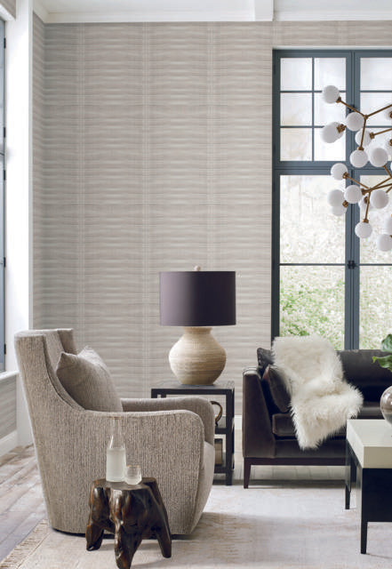 York Brown Grey Stone Brown Wallpaper