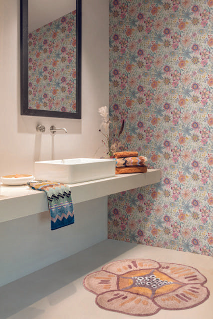 Missoni Magic Garden Pink Wallpaper