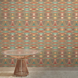 Missoni Sunrise Flame Brown Wallpaper