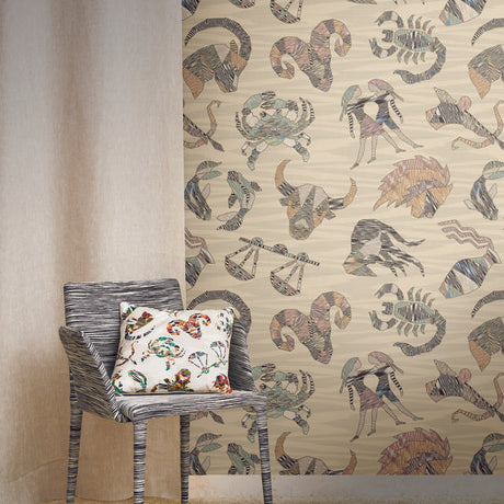 Missoni Constellations Cream Wallpaper