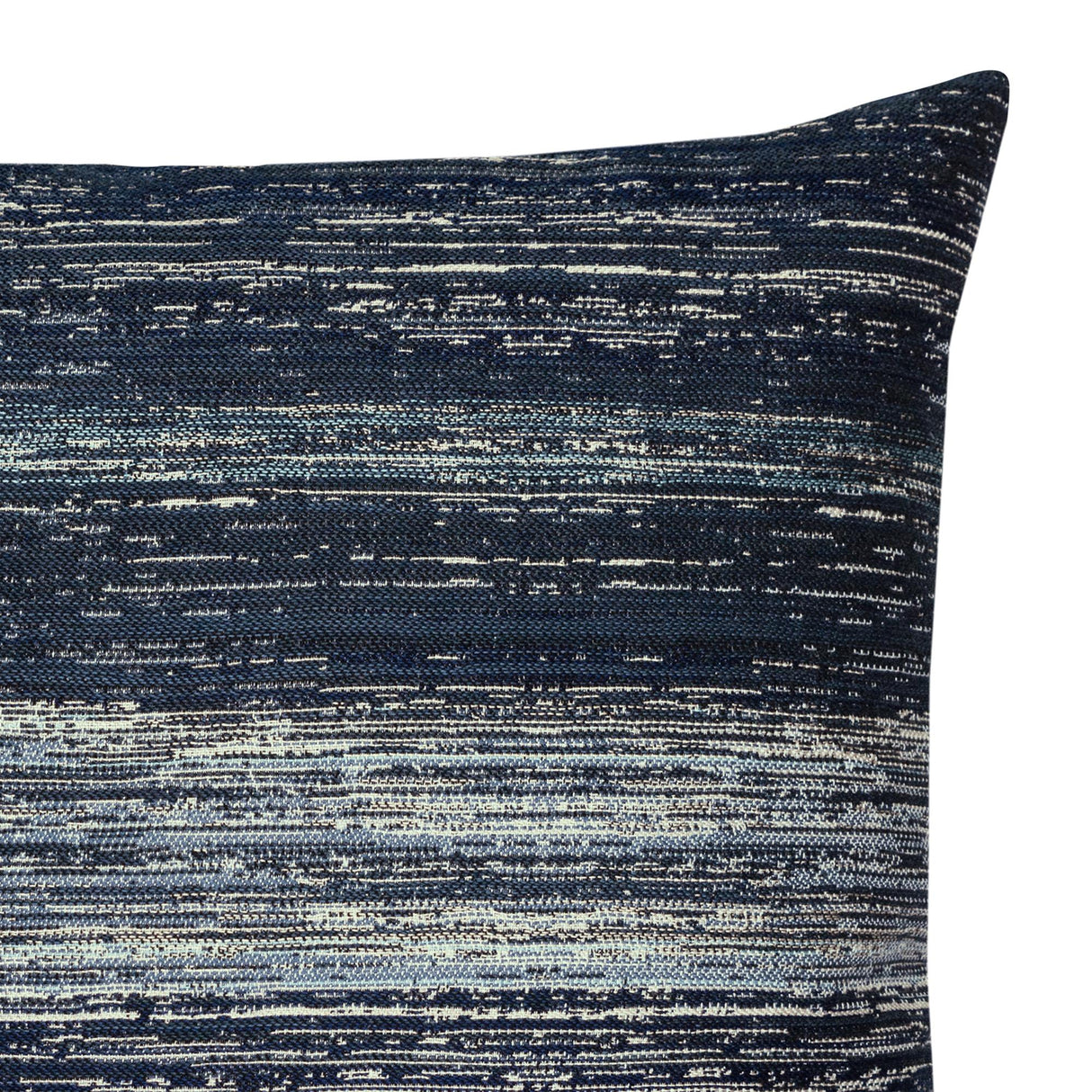 Elaine Smith Textured Indigo Blue Pillow