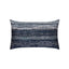 Elaine Smith Textured Indigo Lumbar Blue Pillow
