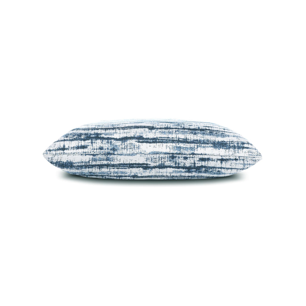 Elaine Smith Linear Indigo Blue Pillow