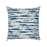 Elaine Smith Linear Indigo Blue Pillow