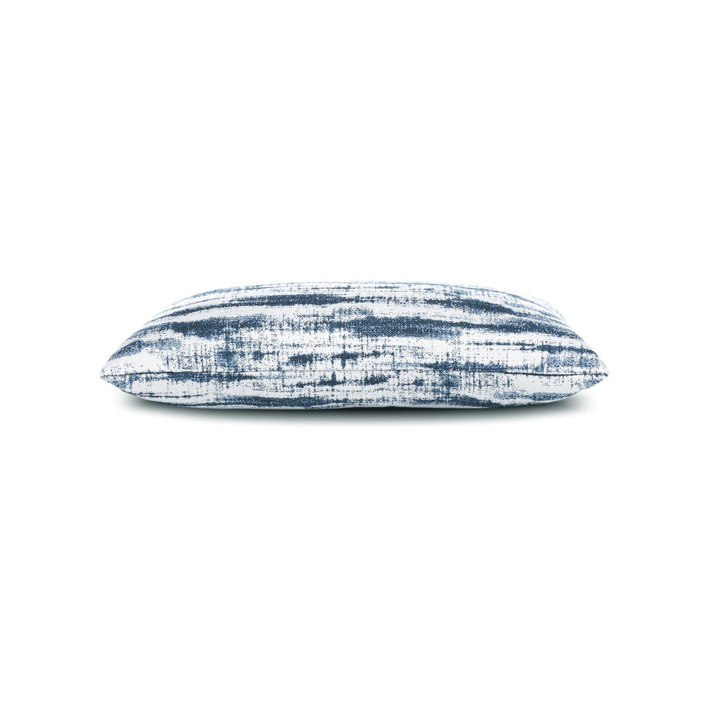 Elaine Smith Linear Indigo Lumbar Blue Pillow