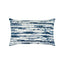 Elaine Smith Linear Indigo Lumbar Blue Pillow