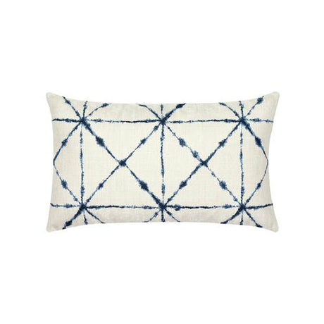 Elaine Smith Trilogy Indigo Lumbar Blue Pillow