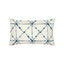 Elaine Smith Trilogy Indigo Lumbar Blue Pillow