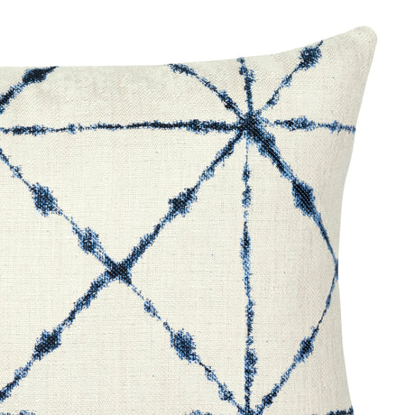 Elaine Smith Trilogy Indigo Lumbar Blue Pillow