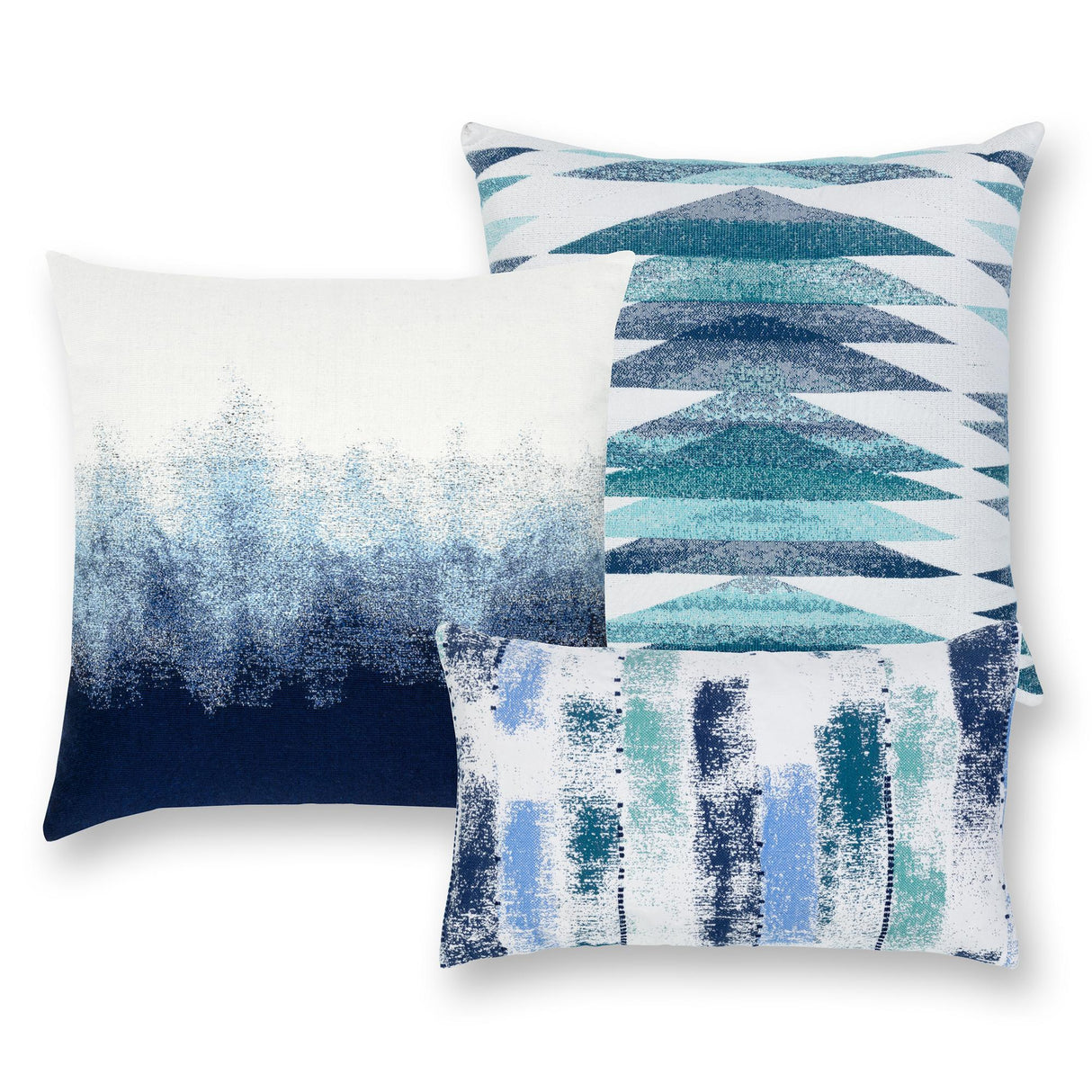 Elaine Smith Artful Midnight Blue Pillow