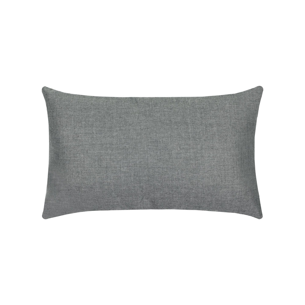 Elaine Smith Mono Lumbar Gray Pillow