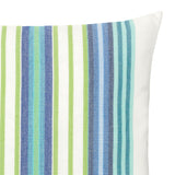 Elaine Smith Summer Stripe Blue Pillow