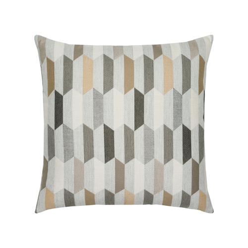 Elaine Smith Chiseled Camel Brown Pillow