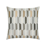 Elaine Smith Chiseled Camel Brown Pillow