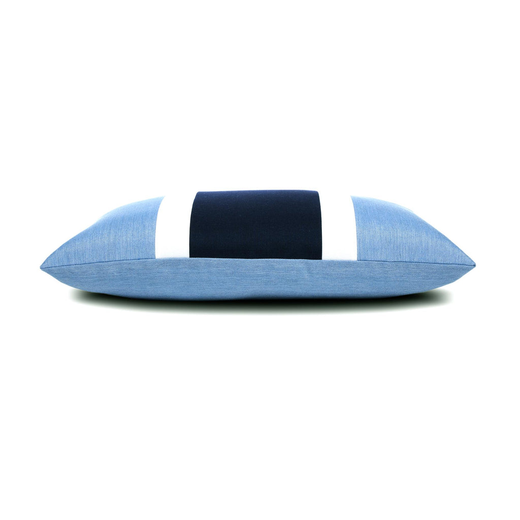 Elaine Smith Nevis Lumbar Blue Pillow