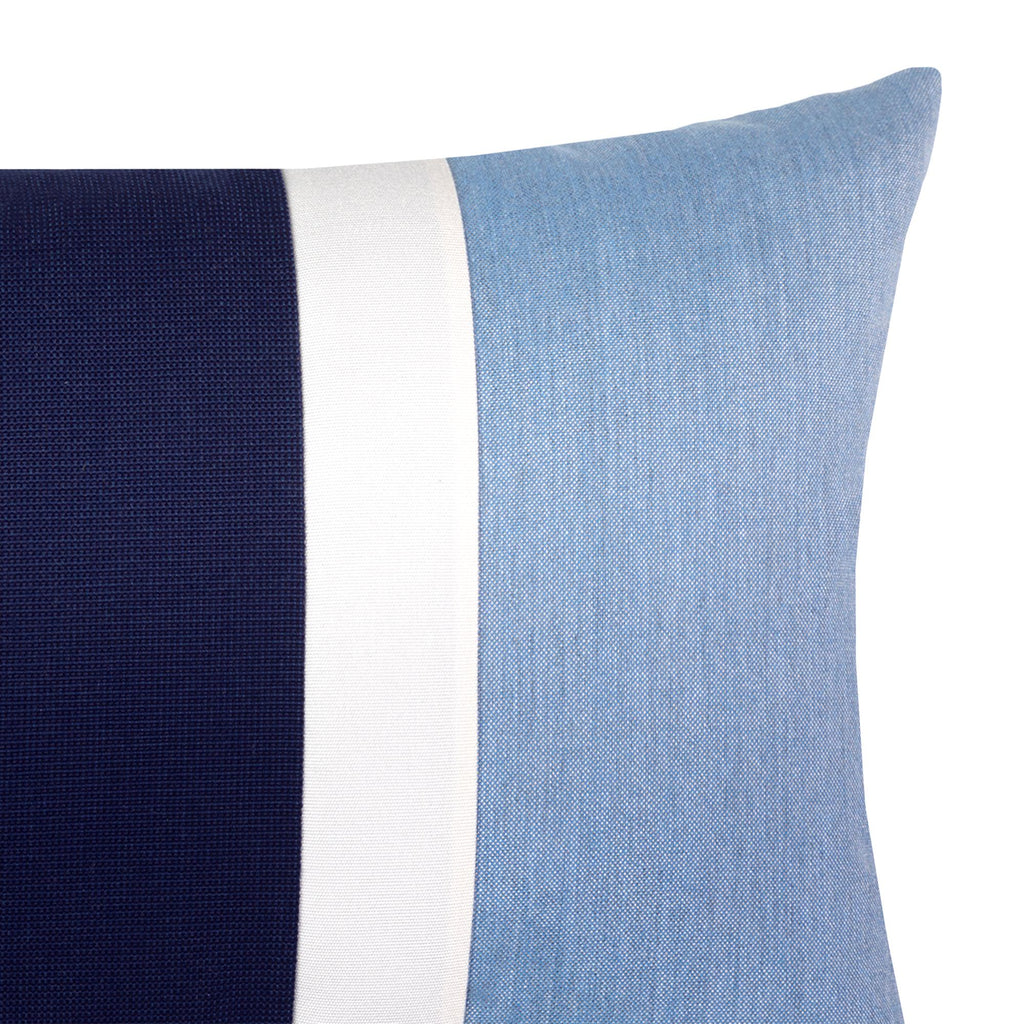 Elaine Smith Nevis Lumbar Blue Pillow