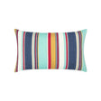 Elaine Smith Sicily Stripe Lumbar Blue Pillow