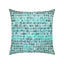 Elaine Smith Thumbprint Aruba Blue Pillow