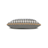 Elaine Smith Modern Oval Dune Gray Pillow
