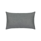 Elaine Smith Modern Oval Dune Lumbar Gray Pillow
