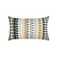 Elaine Smith Modern Oval Dune Lumbar Gray Pillow