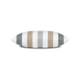 Elaine Smith Dune Stripe Brown Pillow