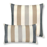 Elaine Smith Dune Stripe Brown Pillow