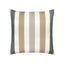 Elaine Smith Dune Stripe Brown Pillow