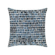 Elaine Smith Thumbprint Indigo Blue Pillow