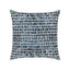 Elaine Smith Thumbprint Indigo Blue Pillow