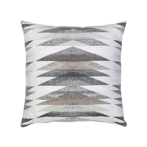 Elaine Smith Symmetry Grigio Gray Pillow