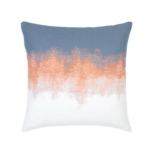 Elaine Smith Artful Sunset Orange Pillow