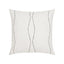 Elaine Smith Oblique Ebony Ivory Pillow