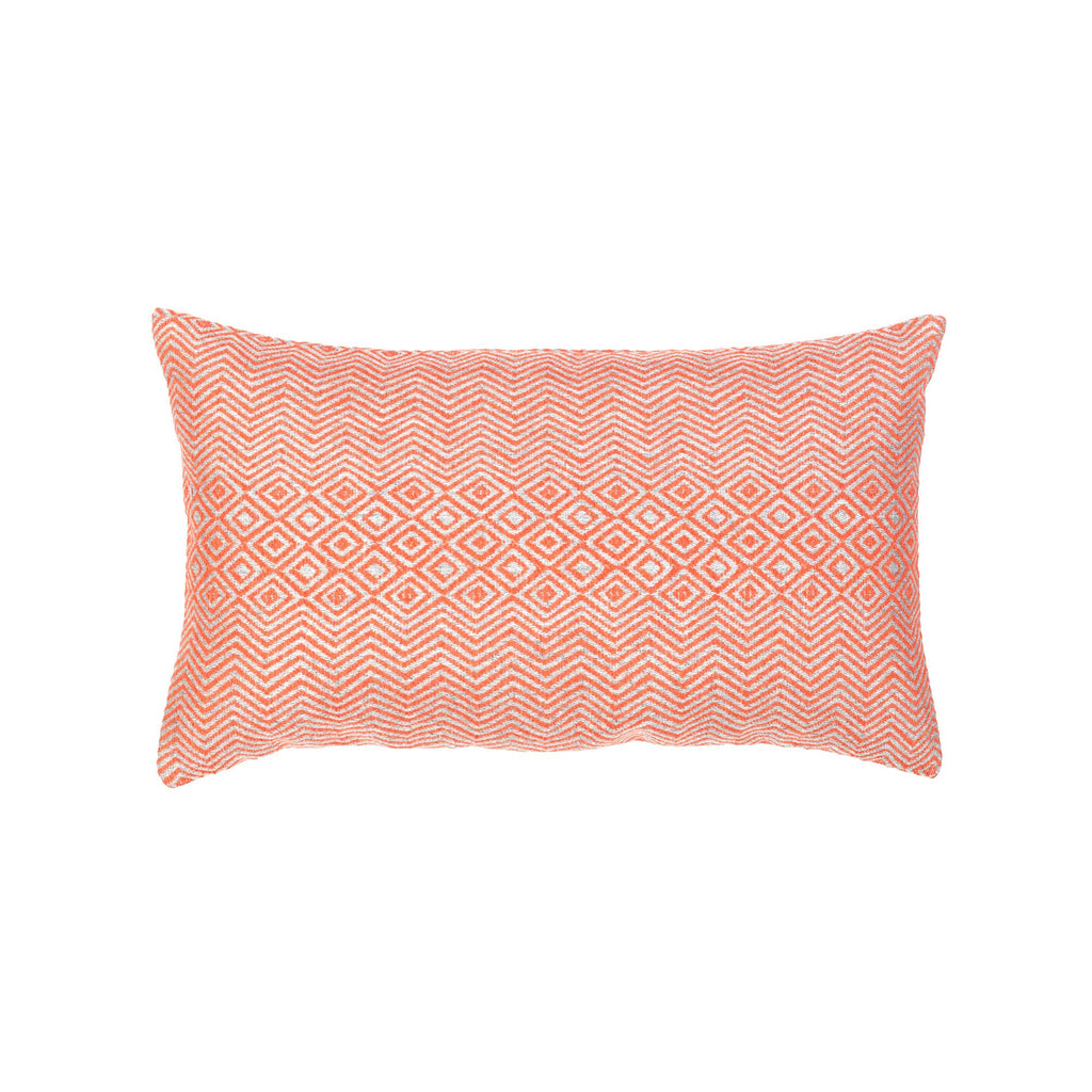 Elaine Smith Kanga Papaya Lumbar Orange Pillow