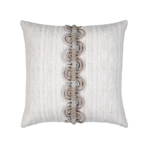Elaine Smith Dressage Pebble Gray Pillow