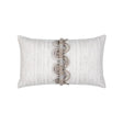 Elaine Smith Dressage Pebble Lumbar Gray Pillow