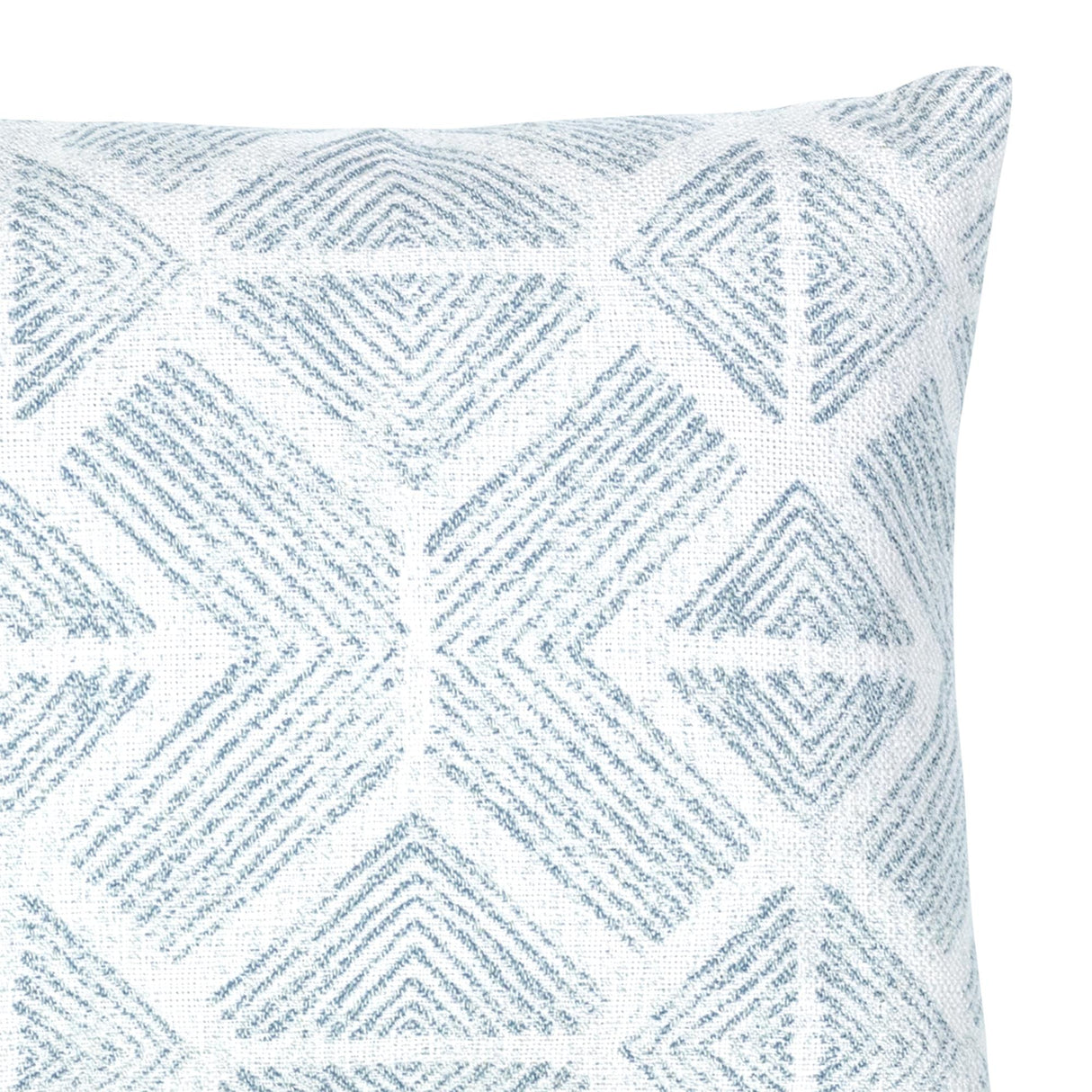 Elaine Smith Bakuba Stream Lumbar Blue Pillow