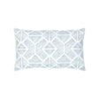 Elaine Smith Bakuba Stream Lumbar Blue Pillow